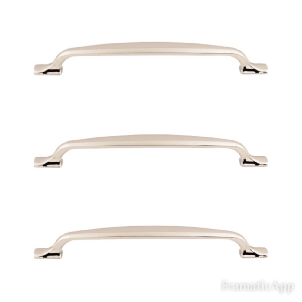 NWT SEALED Set of 3 Top Knobs Devon 7-9/16” Center to Center Arch Cabinet Pull